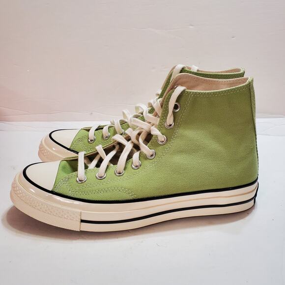 NIB Converse Chuck 70 Canvas Hi Vitality Green Egret Black Size 10/8 - Picture 4 of 12